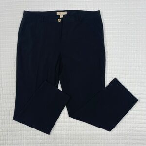 Michael Kors Black Straight Leg Dress Pants